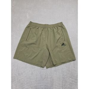 Adidas Shorts Mens XL Prime Green Aero Ready Active Shorts
